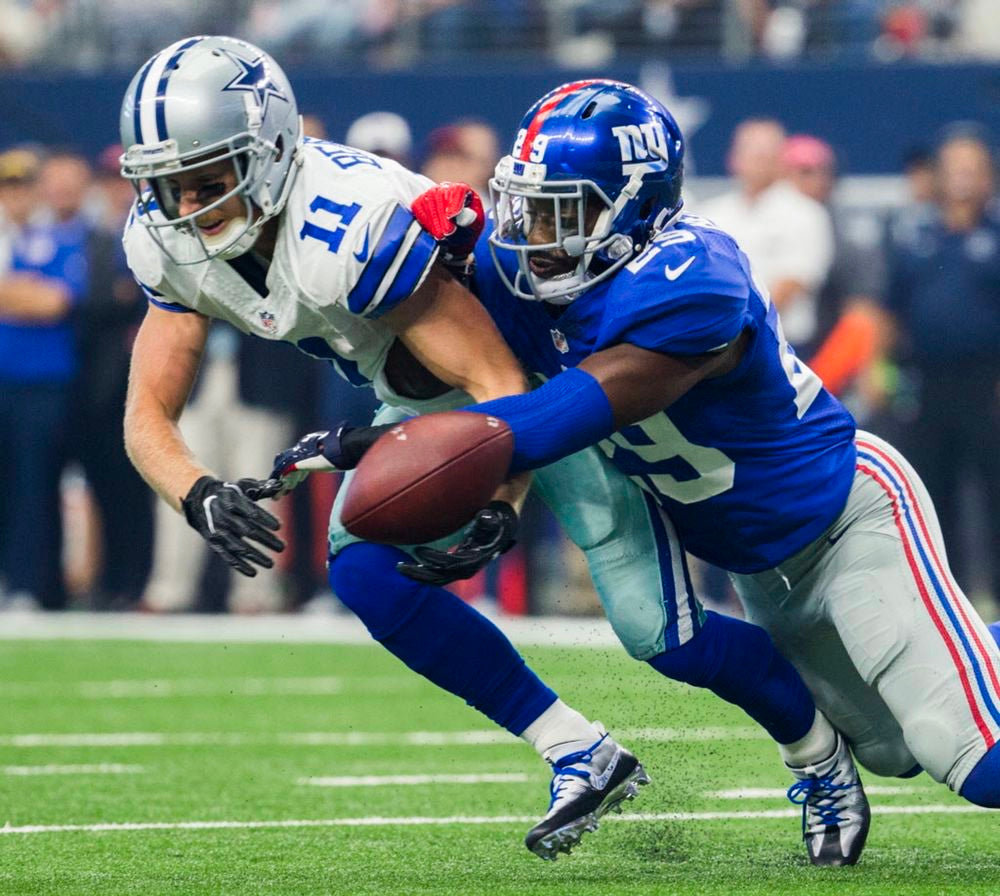 Nat Berhe #29 interception vs Dallas Cowboys