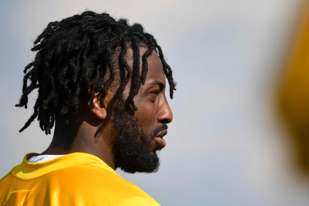 Nat Berhe profile at Steelers practice